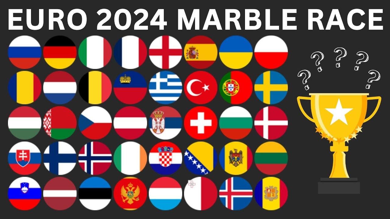 40 Countries 39 Eliminations Marble Race in Algodoo