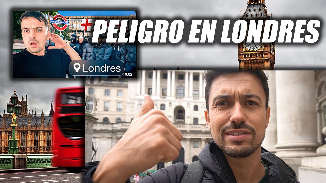 Entran al BARRIO + PELIGROSO de Londres 😱 | Reacciono al vídeo de BCN a pie de calle