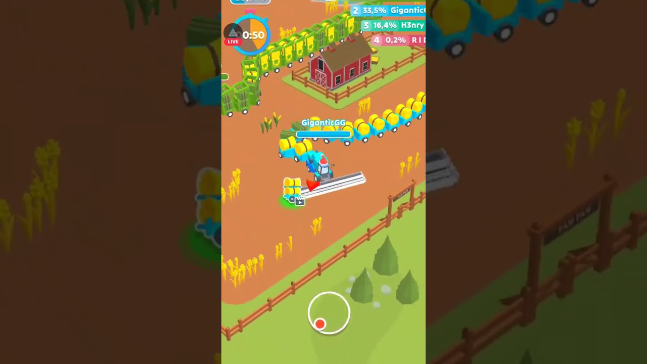 🔴 Harvest.io &ndash; 3D Farming Arcade | Gameplay | LIVE