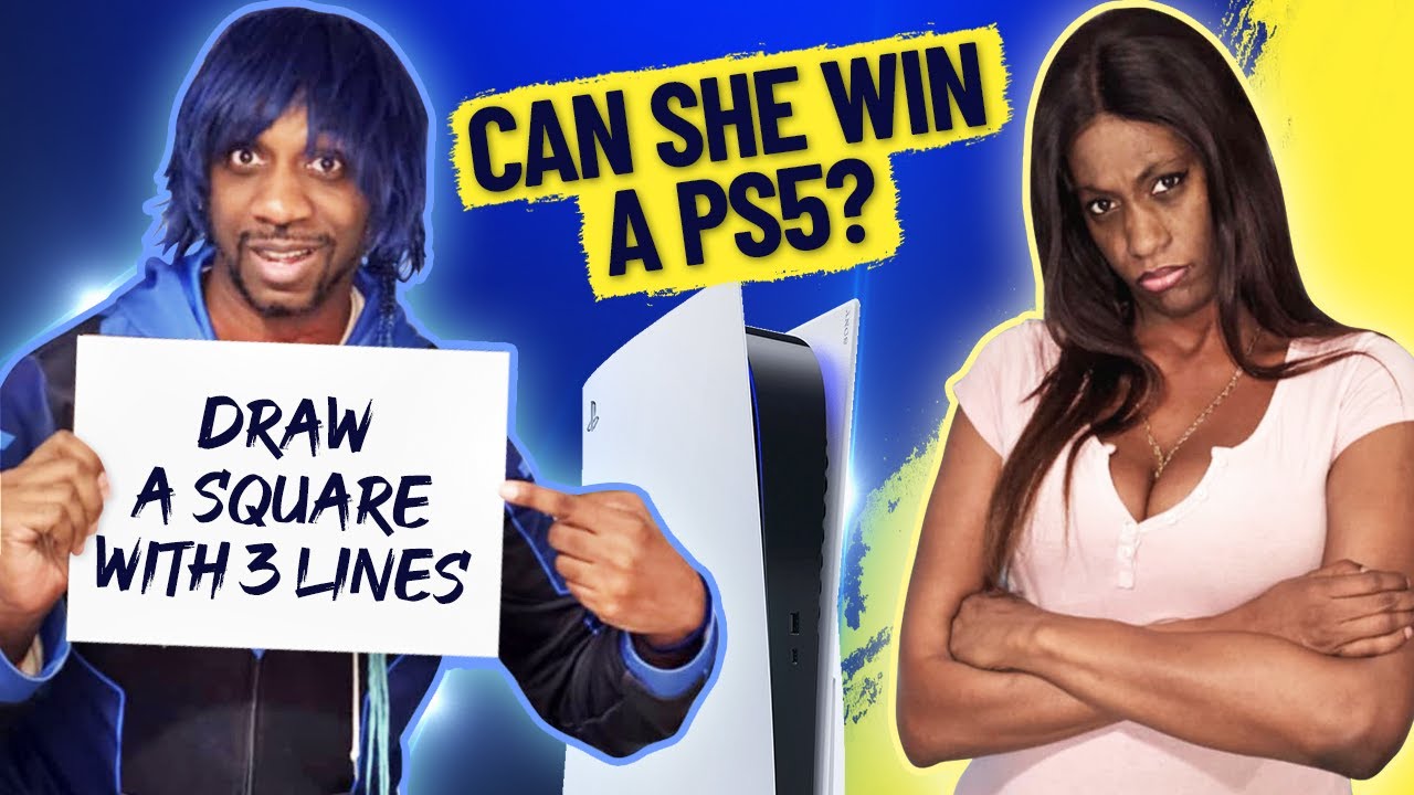 Can She Beat the Odds and Win a PS5? 🎮🔥 - T&K Tries it -
