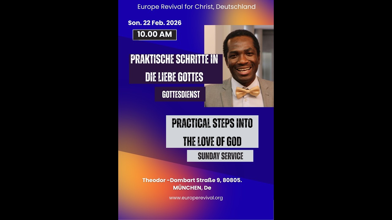 PRATISCHE SCHRITTE IN DIE LIEBE GOTTES | Pastor Ernest | Europe Revival for Christ
