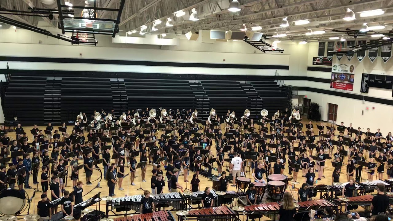 Vandegrift marching band 2018-2019 pre-show