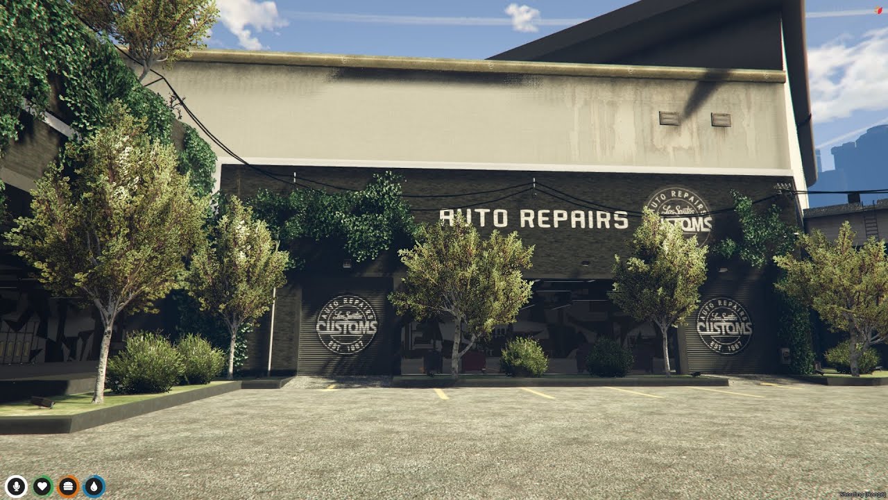 Fivem Auto Repairs Shop MLO  - GTA 5 FiveM Maps