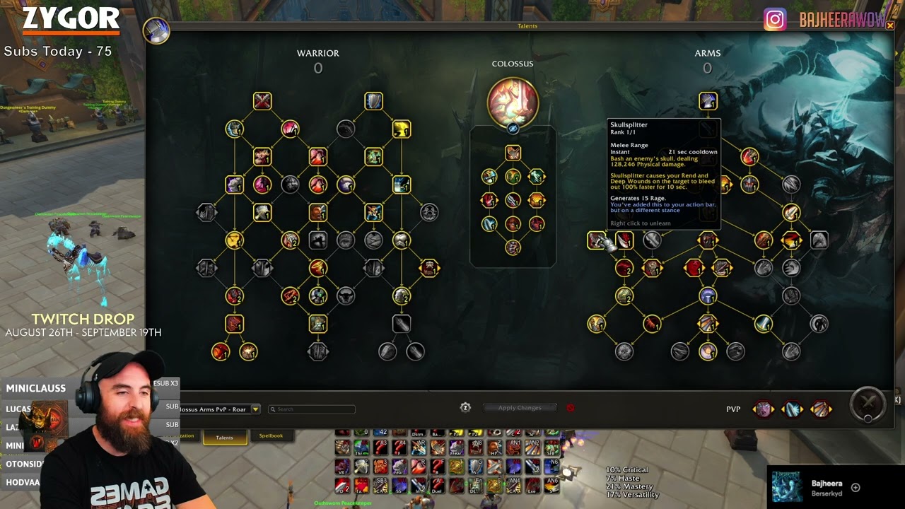 Level 80 Colossus Arms Warrior PvP Guide (Talents, Stats, Macros & Gameplay)  - WoW The War Within