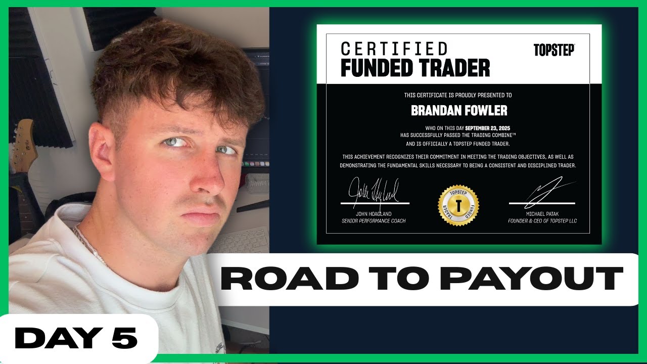 DAY 5 : Road to Payout | My Best Trading Day EVER | Live Trade + Full Breakdown Using Breakout Strat