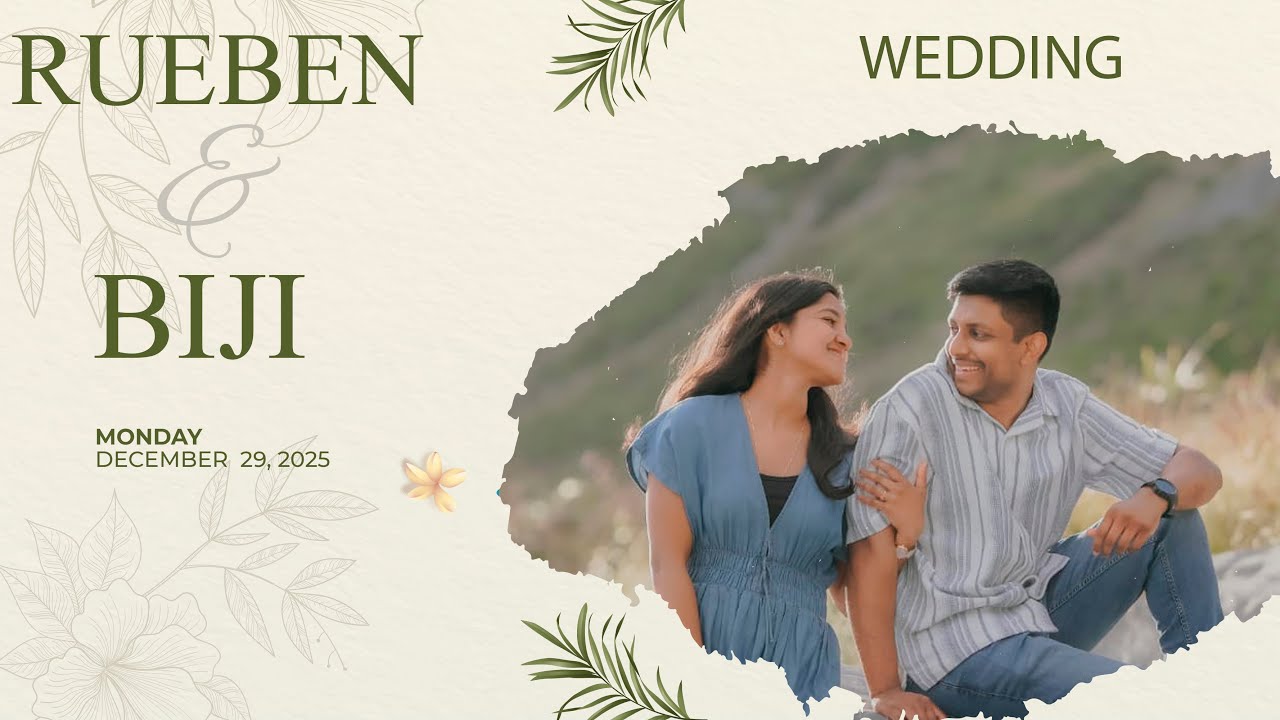 WEDDING LIVE RUEBEN + BIJI  | 29-12-2025 |