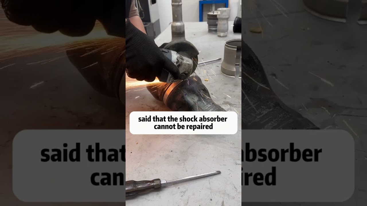 Mercedes-Benz air shock absorber leak repair case #airshockabsorber #suspension # #suspension