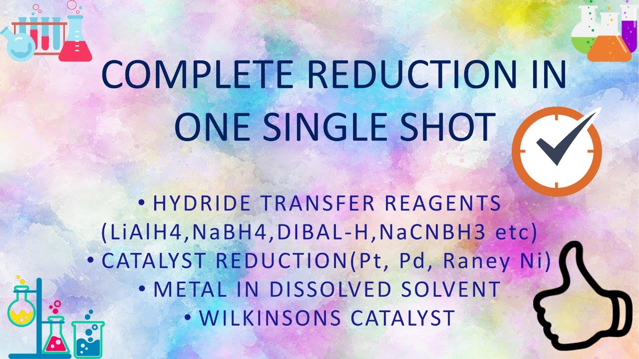 Complete REDUCTION | ORGANIC CHEMISTRY | SHORT CUT