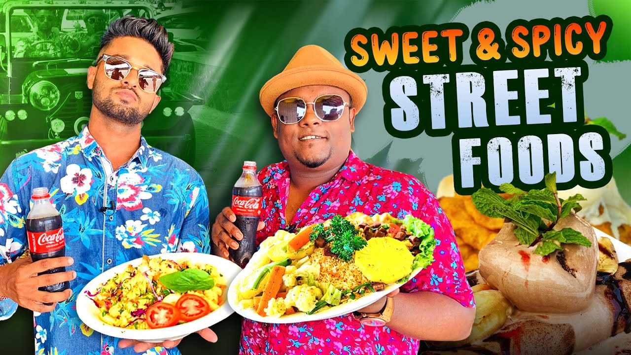 STREET FOODS! You Must Try in Sri Lanka 🇱🇰 Sweet & Spicy Foods 🍝️🍦