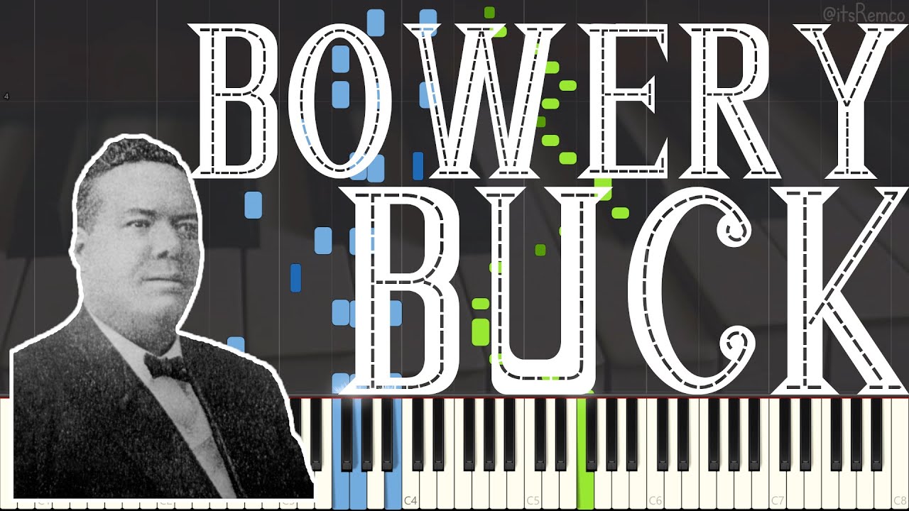 Tom Turpin - Bowery Buck 1899 (Ragtime Piano Synthesia)