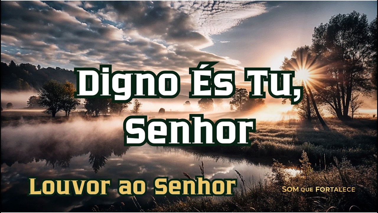 Digno És Tu, Senhor | Louvor | Música Gospel | Som Que Fortalece