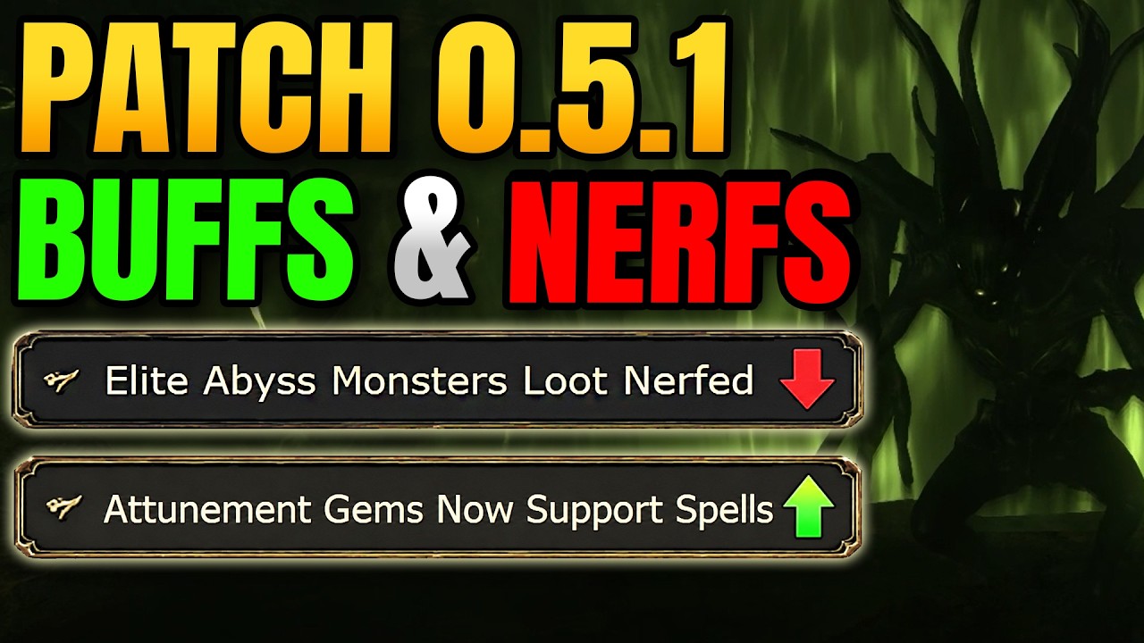 POE2 0.5 New Massive Buffs & Nerfs - Abyss, Breach, Atlas Tree & More