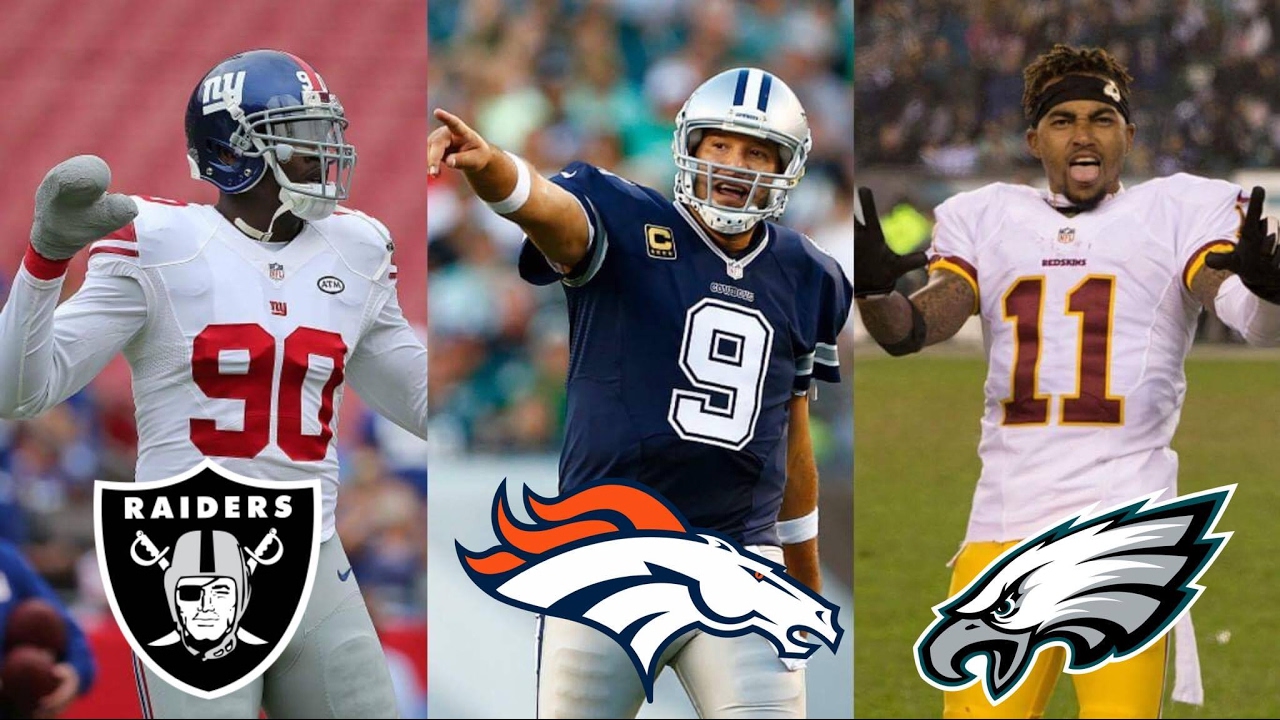 10 NFL Stars Who'll Find New Teams in 2017