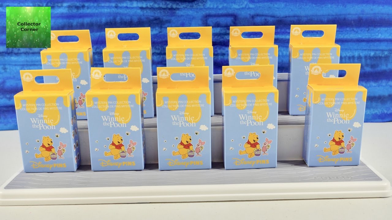 Disney Winnie The Pooh & Friends Blind Box Trading Pins Unboxing Review | CollectorCorner