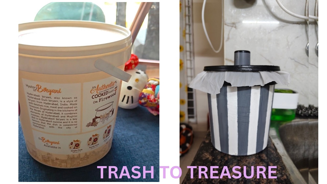 Biryani Bucket ని ఇలా వాడుకోవచ్చని మీకు తెలుసా? | DIY Kitchen Sink Bin