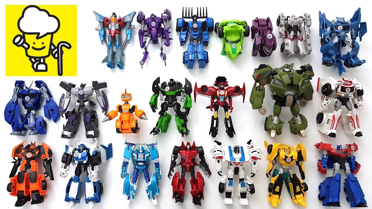 Transformers Robots in Disguise Optimus Prime Bumblebee Sideswipe Strongarmトランスフォーマー 變形金剛