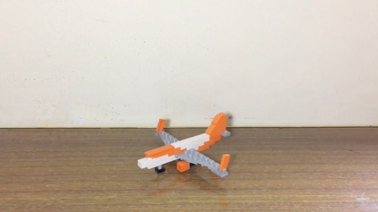 Micro Lego EasyJet Airbus A319-100 | Tutorial
