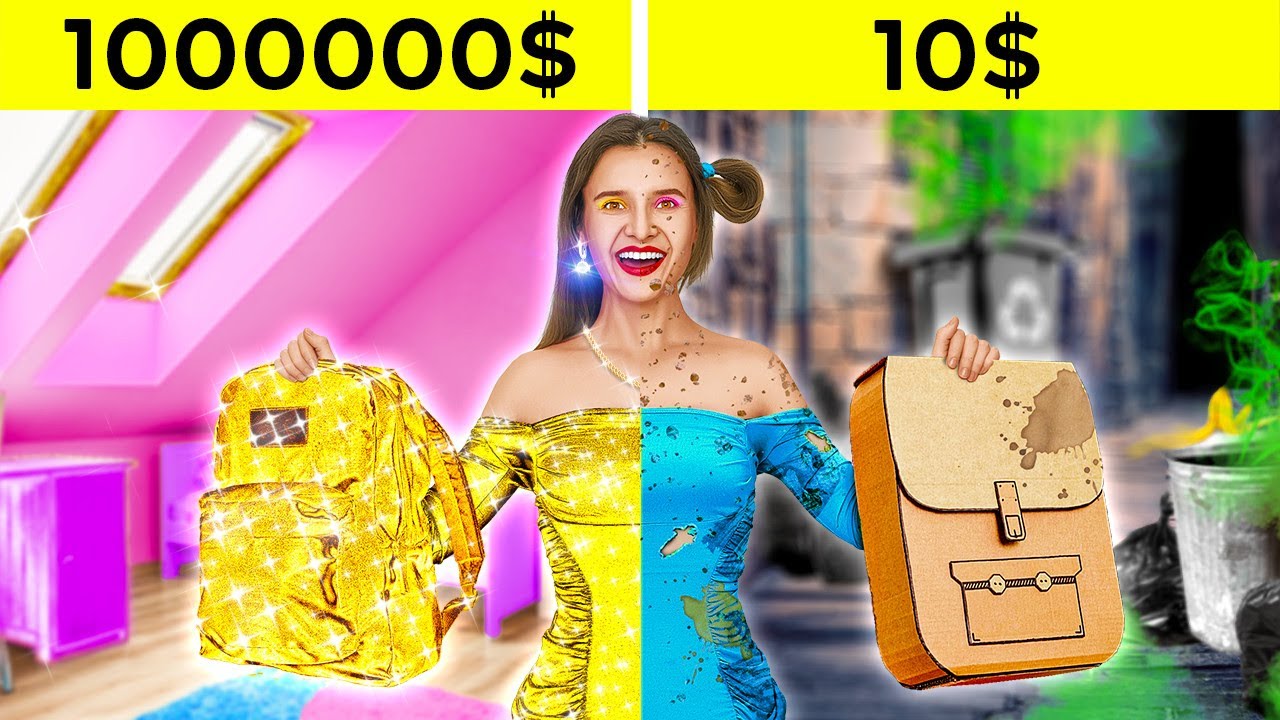 I WAS ADOPTED BY BILLIONAIRES || Rich vs Poor Lifestyle Hacks! Rich Kid Is Missing by 123 GO!