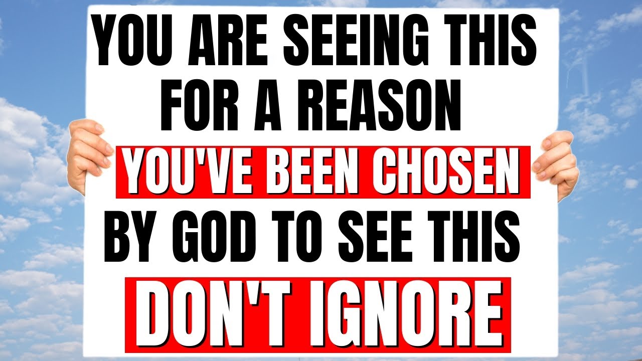 THIS MESSAGE IS JUST FOR YOU | DON'T IGNORE GOD TODAY | GOD HELPS MESSAGE
