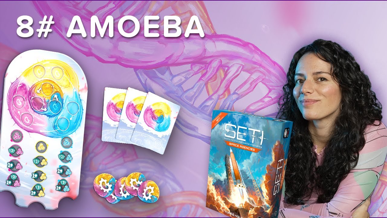 Как играть в SETI Alien Life: Amoeba - Space Agencies Expansion