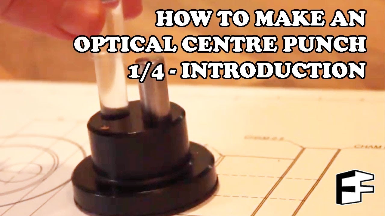 Lathe Project - optical dot punch (1/4)  - #5minFriday - #26