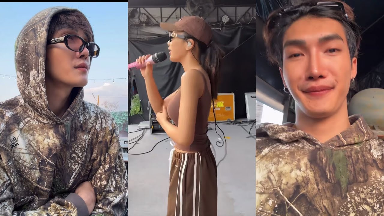 พีพีร นั่งดูแฟนเช็คซานด์ น่ารักมาก