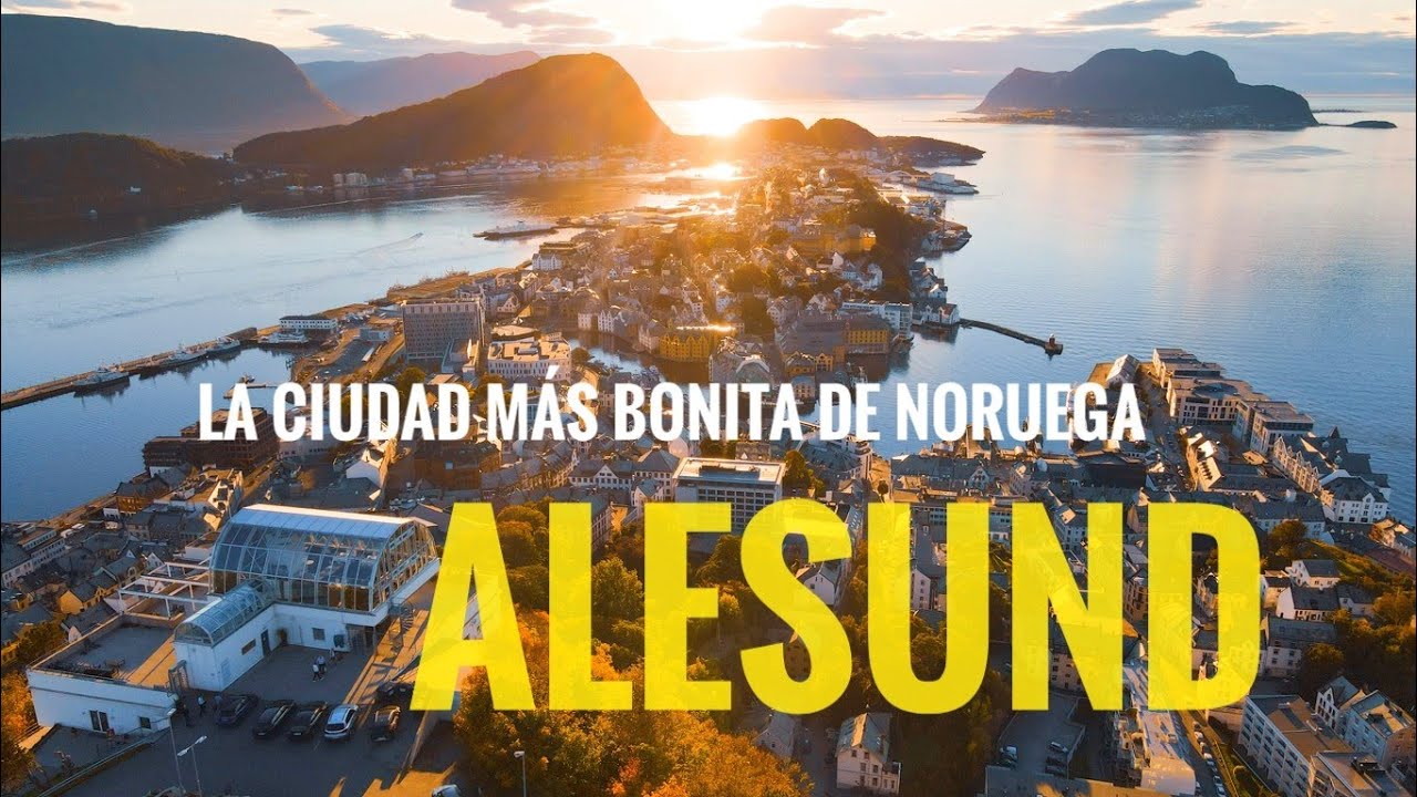 La ciudad más bonita de Noruega | ALESUND Noruega | ALESUND NORWAY | Alesund 4K | Ålesund