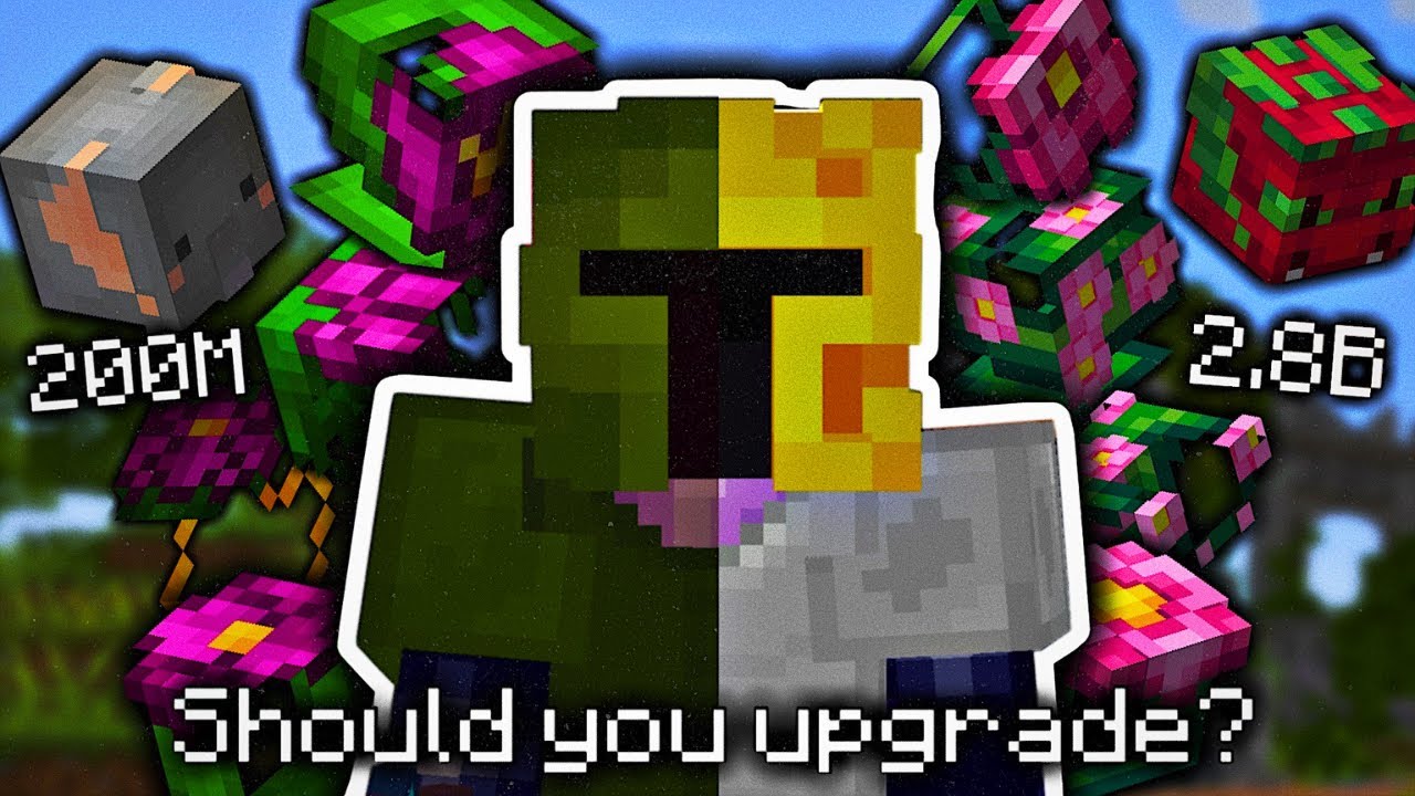 Стоит ли модернизировать свою ферму после обновления с теплицами? (Hypixel Skyblock)