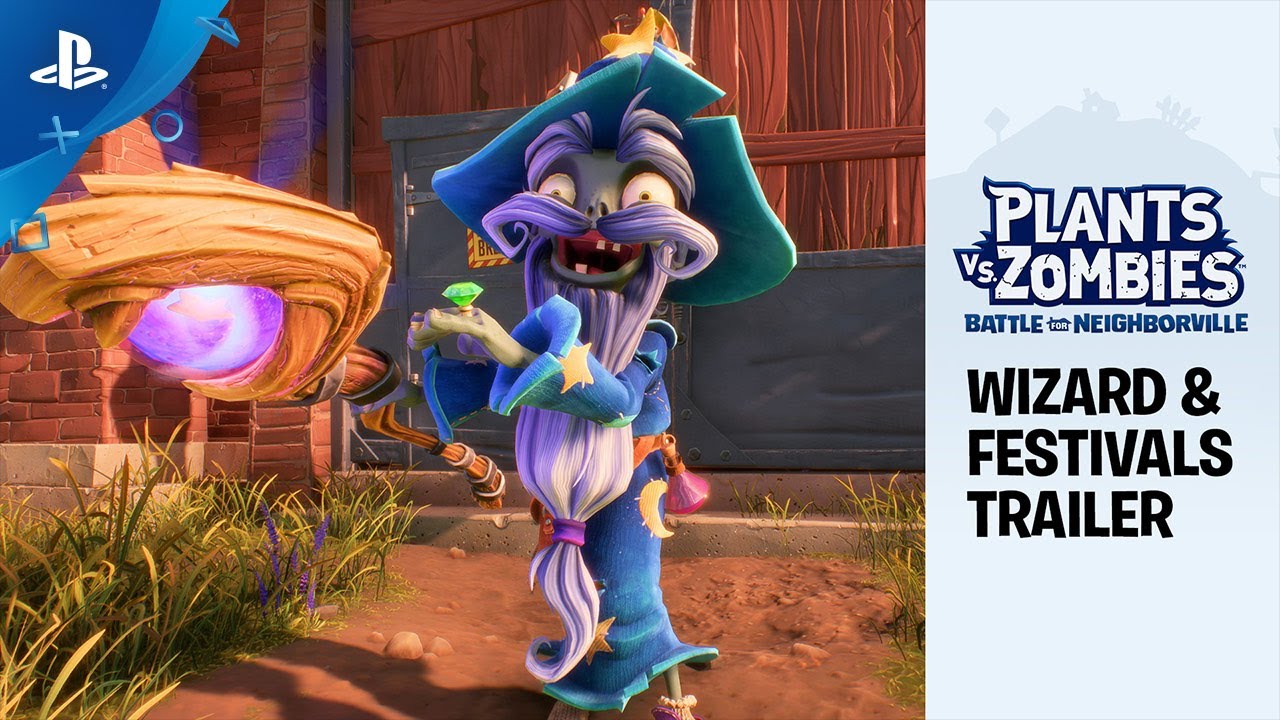 Plants vs. Zombies: Battle for Neighborville - New Festival Content Trailer ft. Wizard | PS4