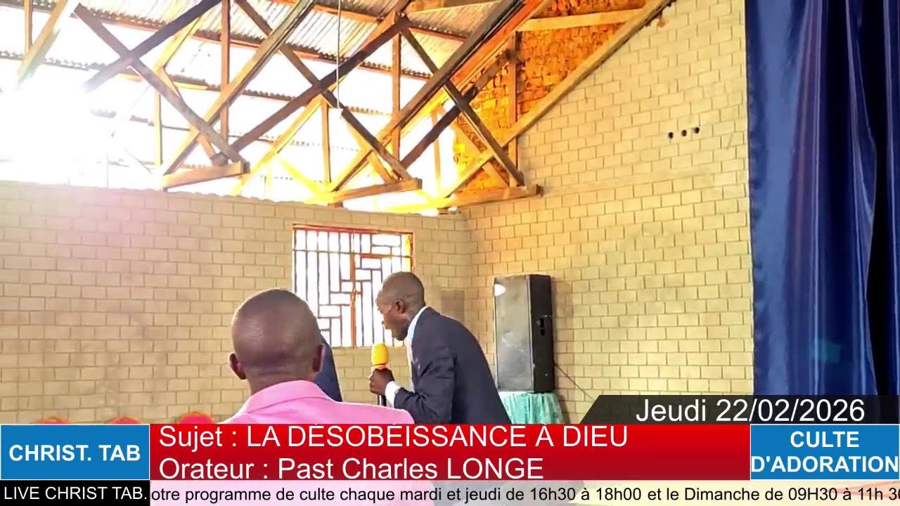 LIVE CHRIST TABERNACLE D'ESENGE