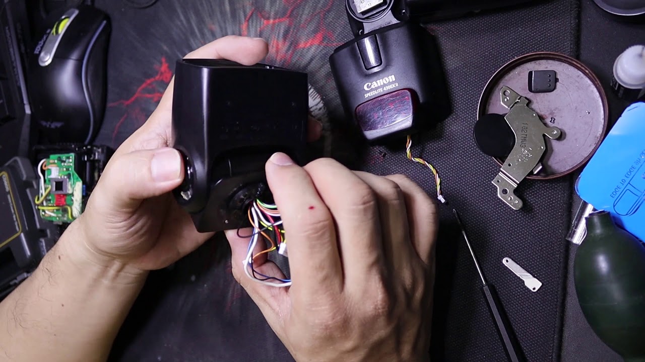 Speedlite 430ex ii Canon repair Stuck TTL Manual Mode and Zoom