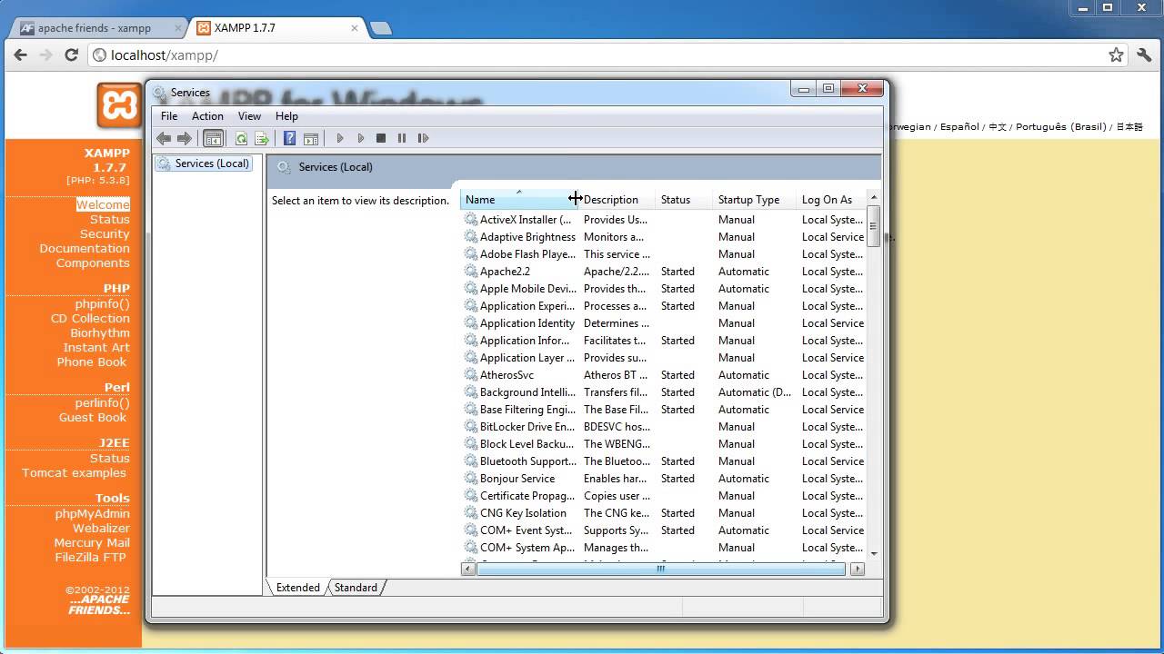 PHP Tutorial - Setting up a Web Server