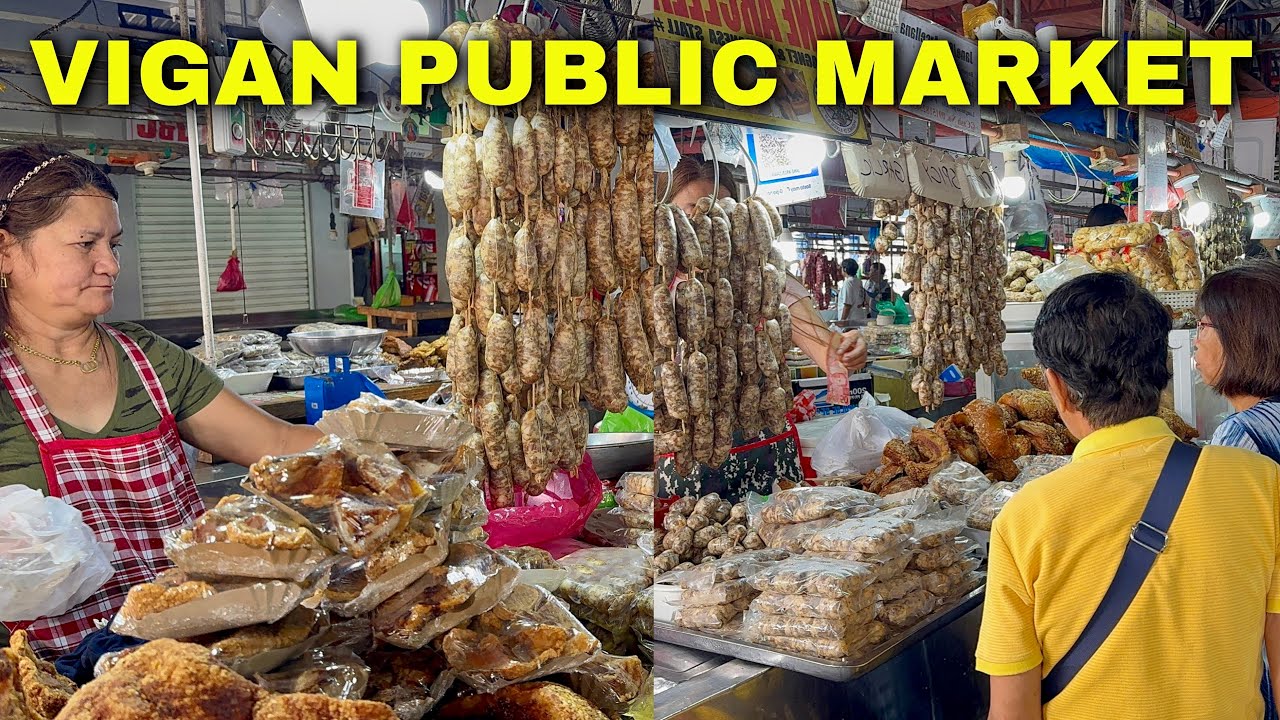 Vigan Food Market Tour - Filipino Food Finds and Morning Walk in Vigan City, Ilocos Sur, Philippines