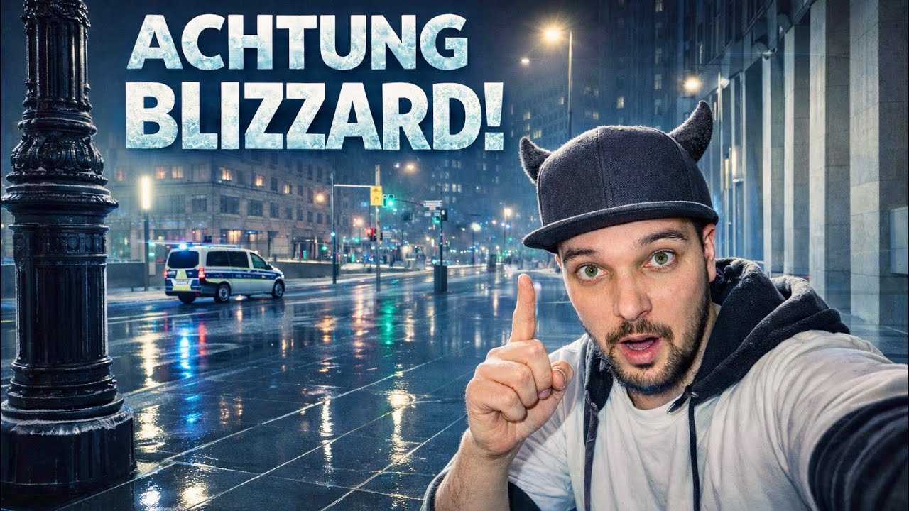 ACHTUNG! Eisglätte in Berlin – extreme Rutschgefahr 🥶