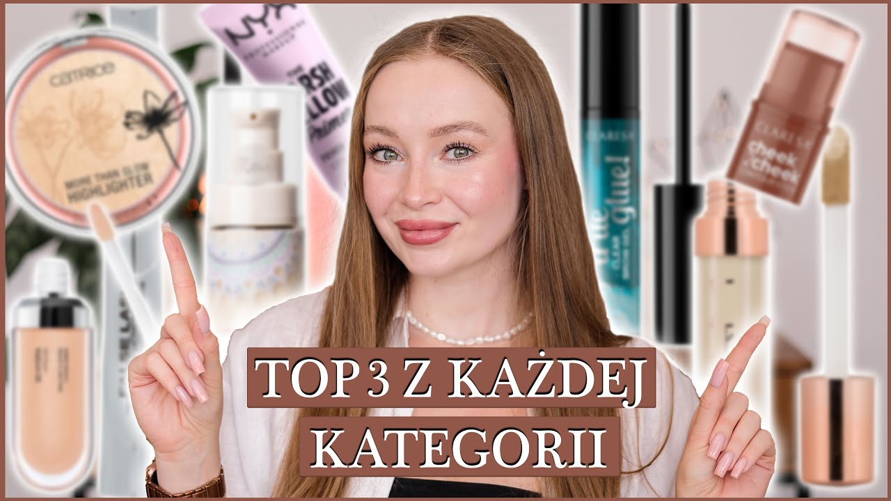 TOP 3 KOSMETYCZNE Z KAŻDEJ KATEGORII | DROGERIA