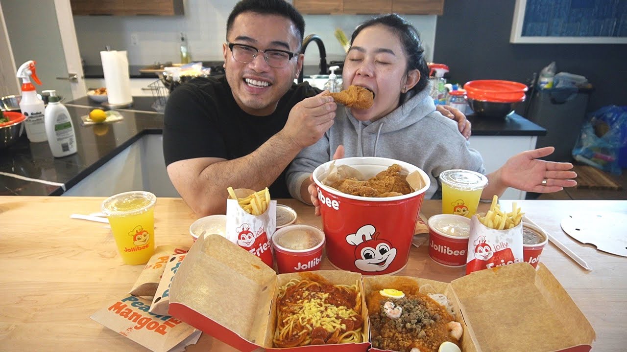 My Wife's First JOLLIBEE FULL MENU EXPIRENCE