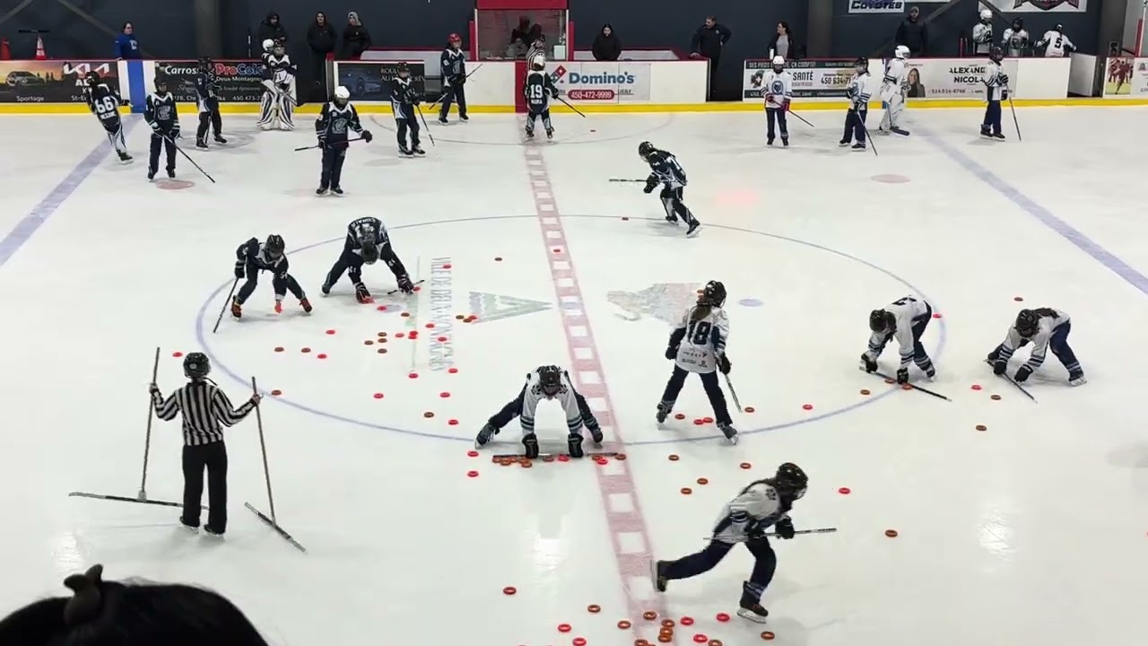 Célébration Ringuette Deux-Montagnes • U14 Benjamine• Laval vs Deux-Montagnes •8-1•  2e match