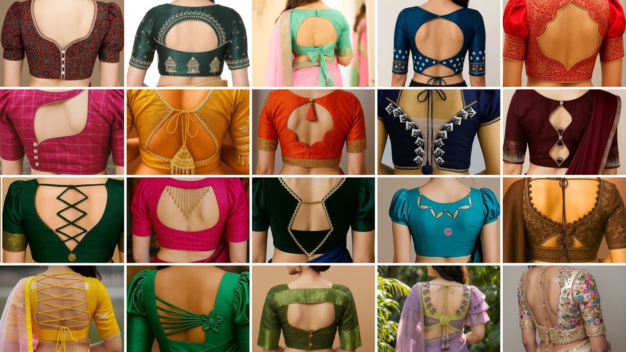 Trending & Stylish Blouse Designs 🥰| Trendy blouse ideas #fashion #trending #blouse 