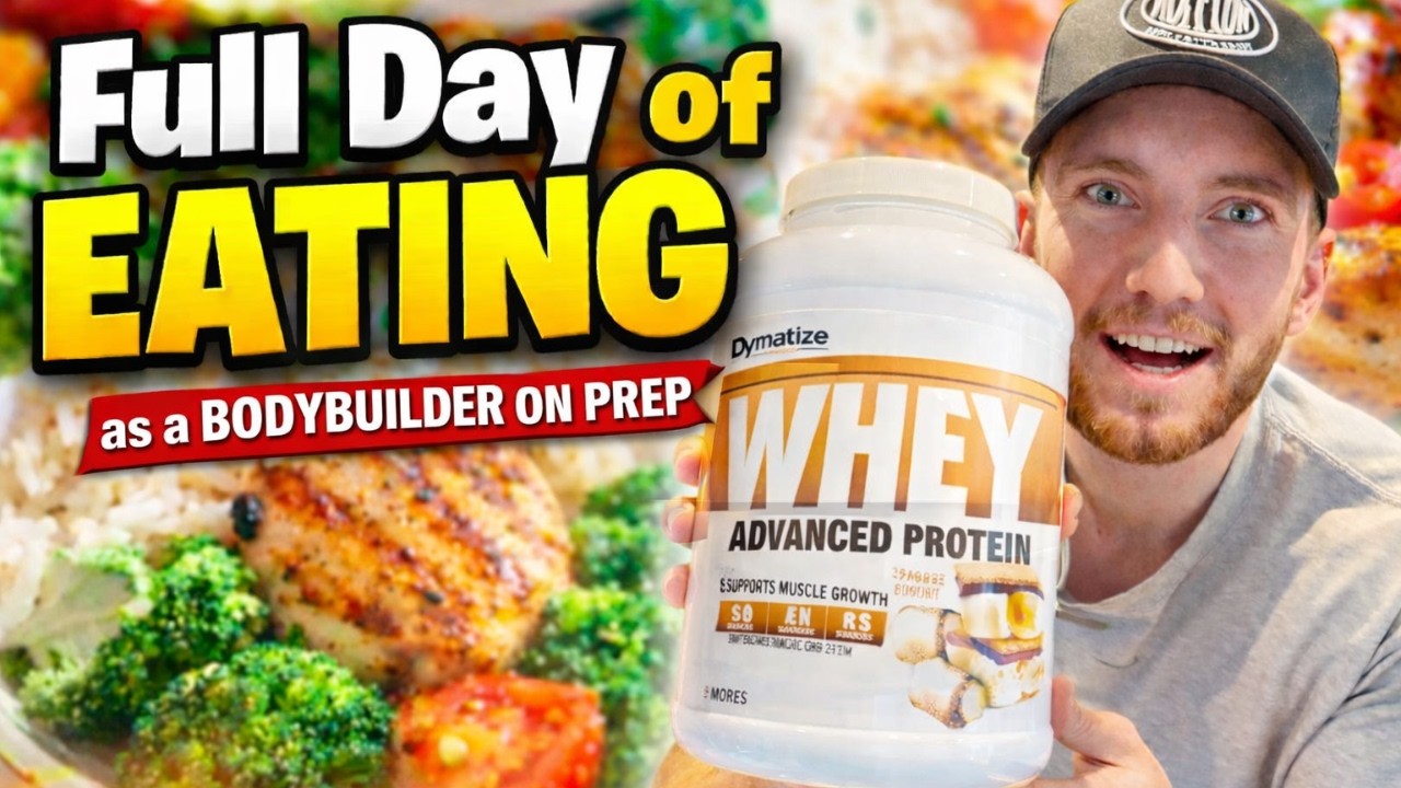 Full Day of EATING as a Bodybuilder in Prep!