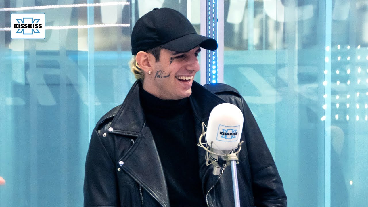 Achille Lauro a Radio Kiss Kiss