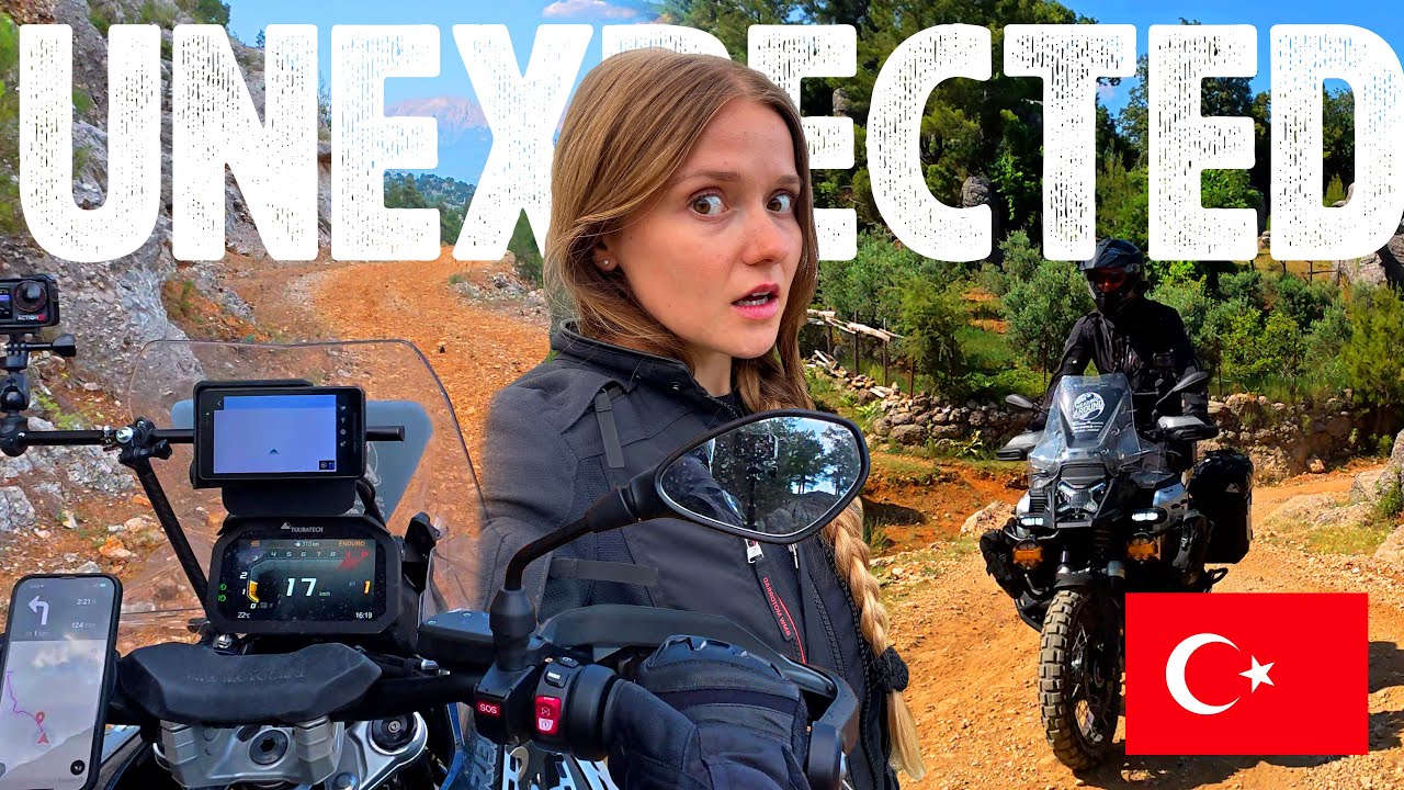 This Route Was NOT on the Map 😅 Can Our R1300 GSA Handle It? Motorcycle Touring Türkiye RTW [S2 EP8]