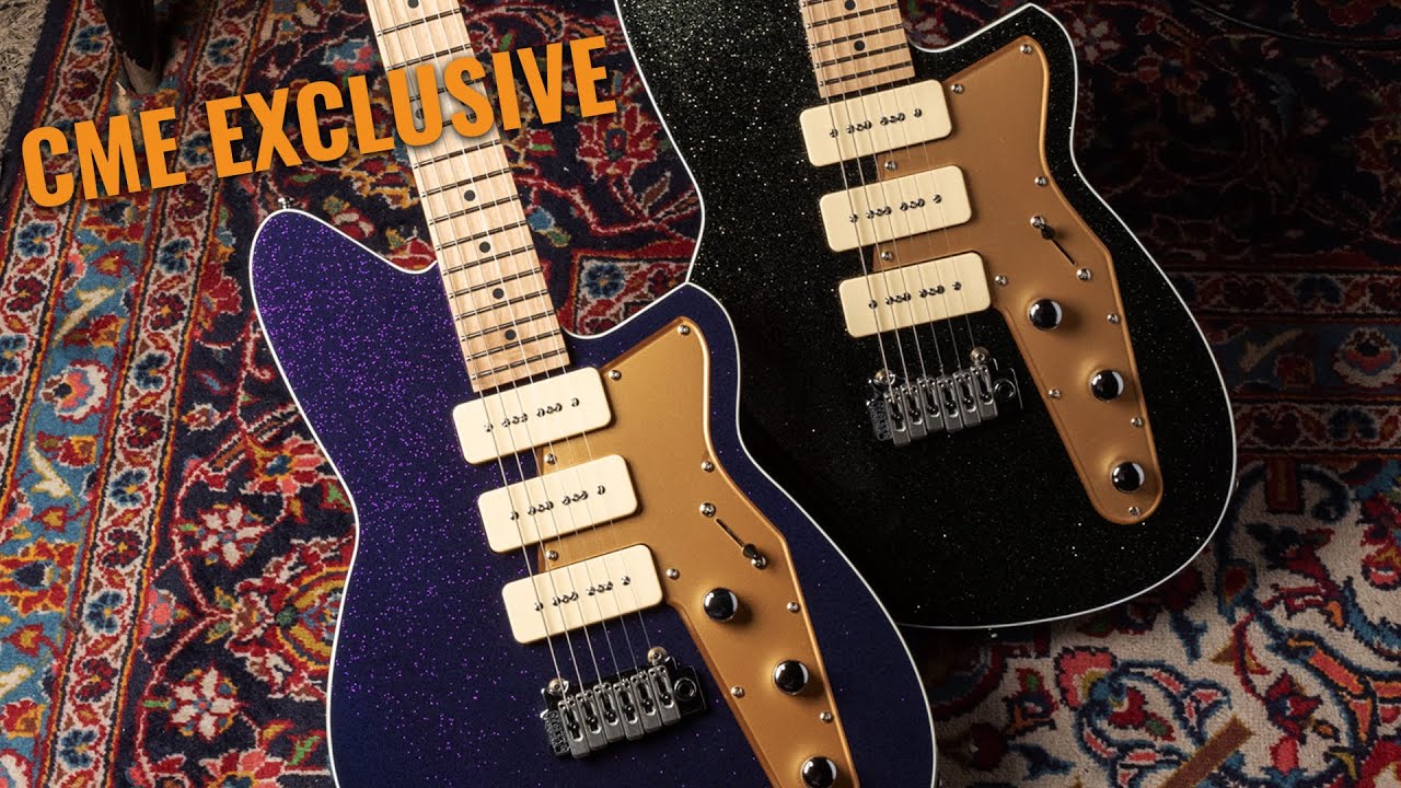 Эксклюзив CME: Reverend Jetstream 390 Black Sparkle и Purple Sparkle