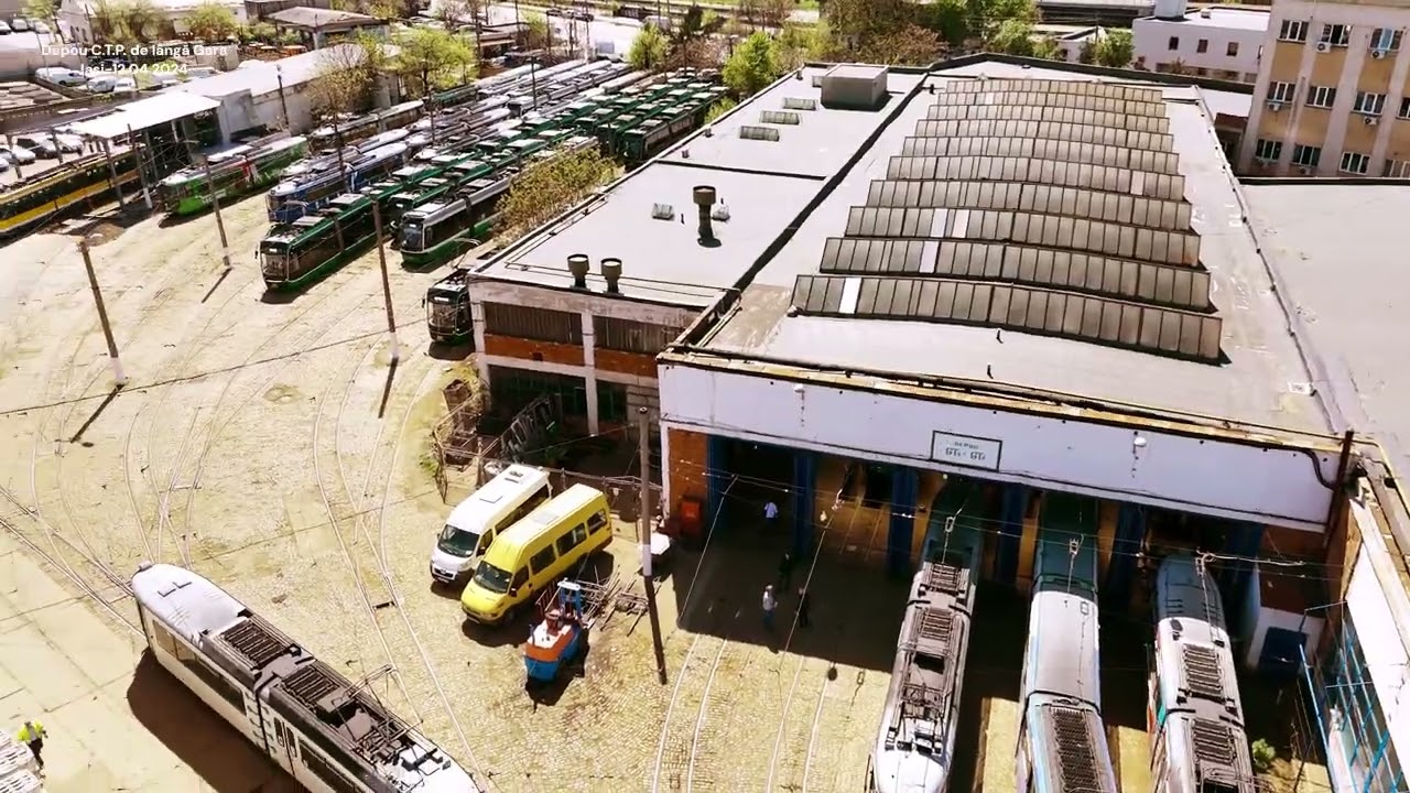 Depou CTP de l&acirc;ngă Gara Iași-12.04.2024