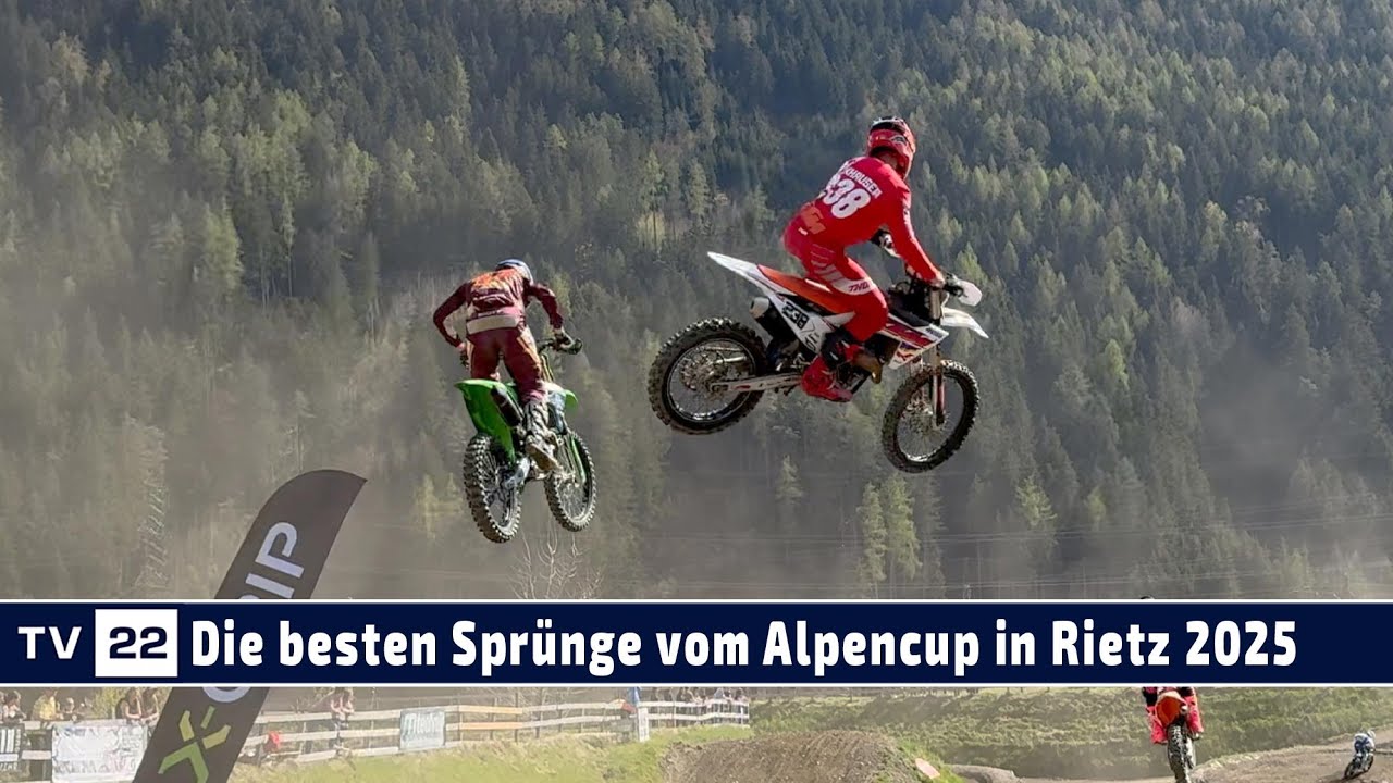 MOTOR TV22: Die besten Sprünge vom Alpencup Motocross 2025 in Rietz