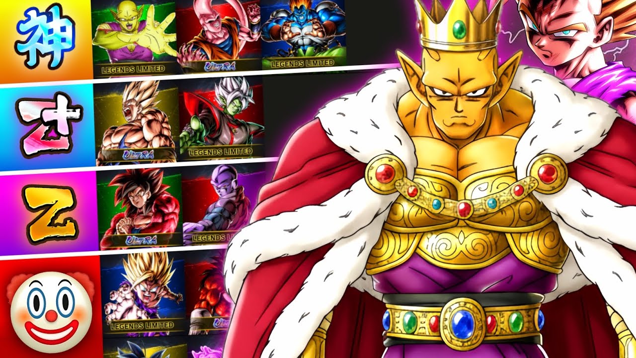 2026 FIRST TIER LIST!! MY UPDATED TOP 10 TIER LIST! (Dragon Ball legends) 