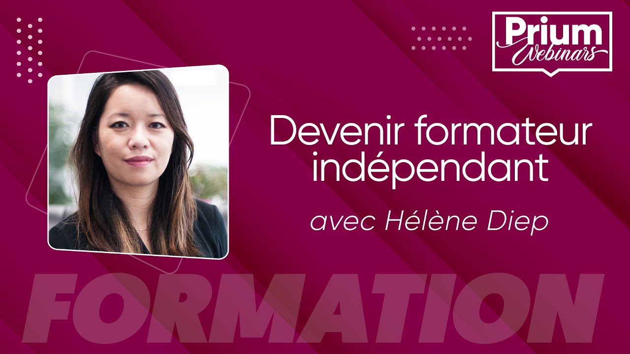 Devenir formateur indépendant avec Prium Formation