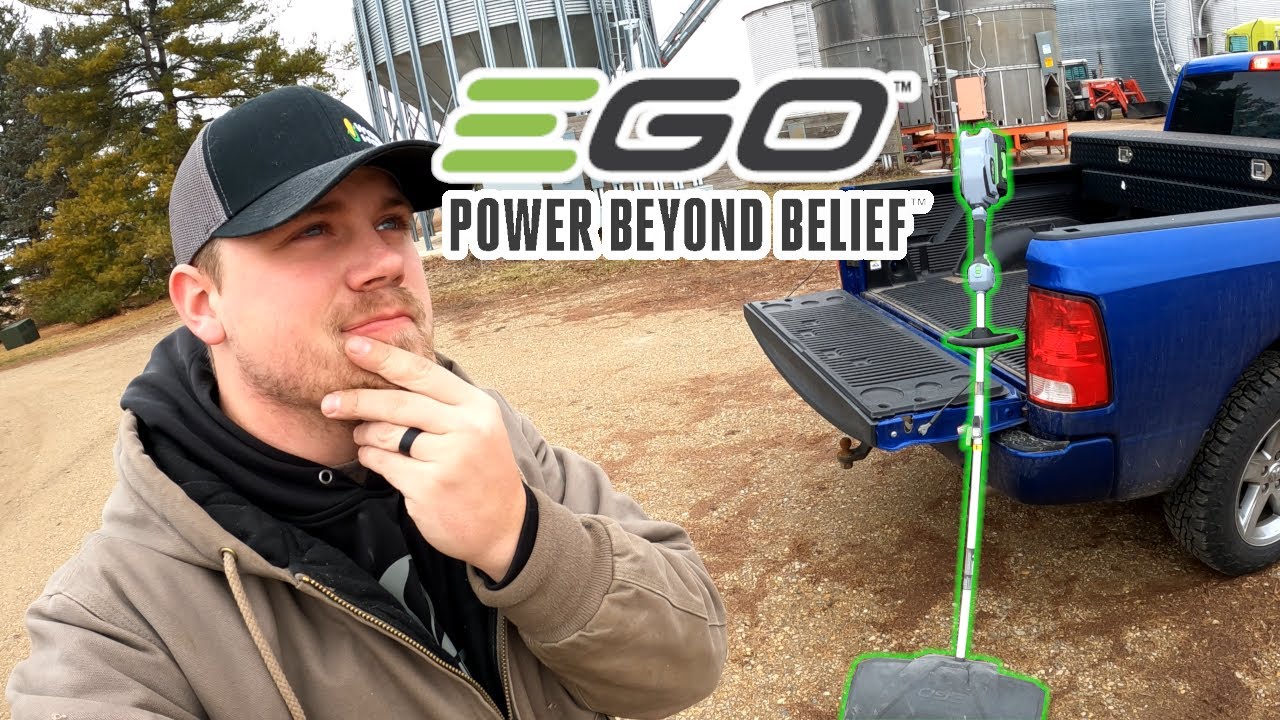ЛУЧШИЙ способ очистить зернохранилище? || Насадка EGO Power Head + щетинная щетка