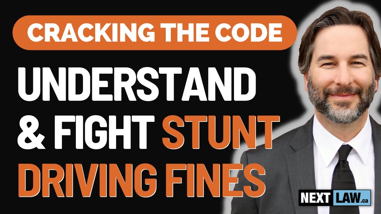 Crack the code: Understand & Fight Stunt Driving Fines in Ontario