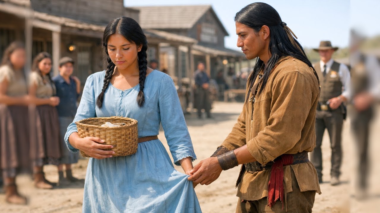 They Laughed at Her Dress — Until the Apache Touched Its Hem and Said “Beautiful”