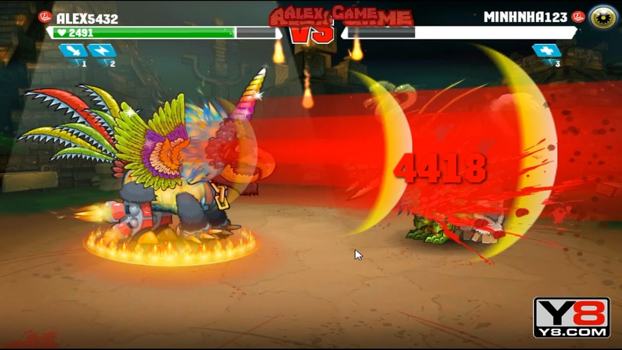 Mutant Fighting Cup 2 PvP месть за последний бой alex5432 vs minhnha123 (собака, часть 183)